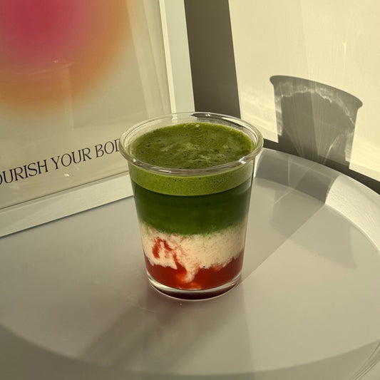 Strawberry Matcha Latte