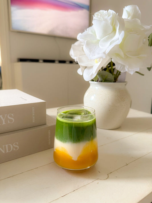 Mango Matcha Latte