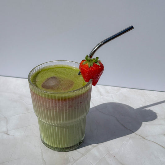 Strawberry Matcha Latte