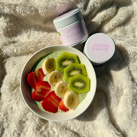 Matcha chia pudding dreamatcha