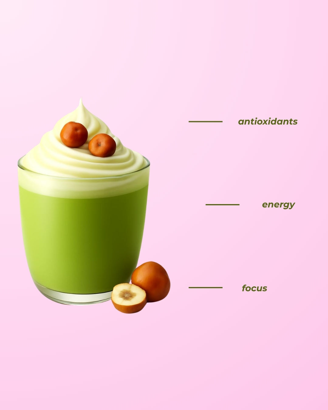 Hazelnut matcha