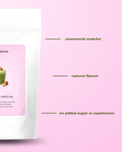 Hazelnut matcha