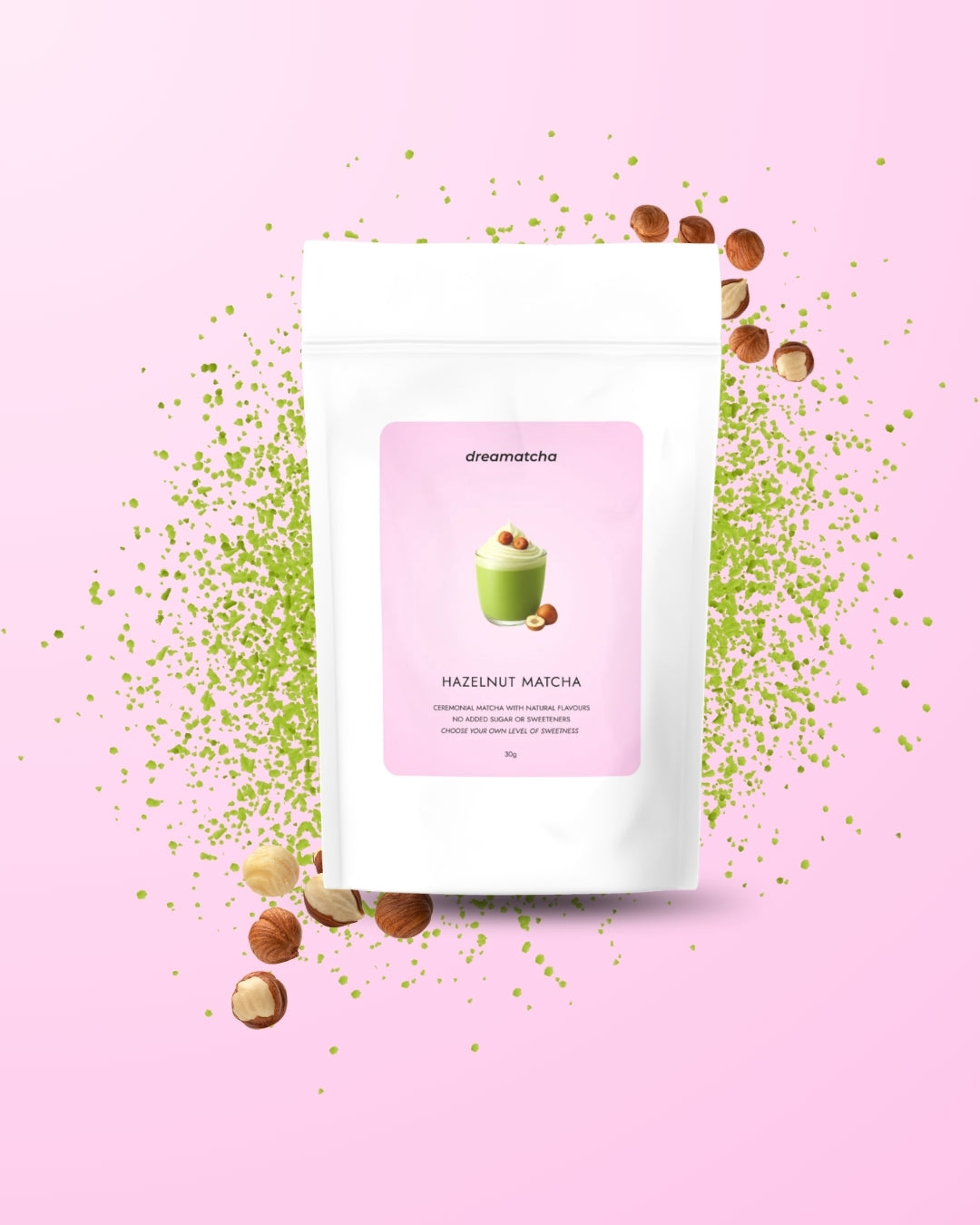Hazelnut matcha