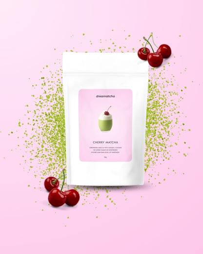Cherry matcha