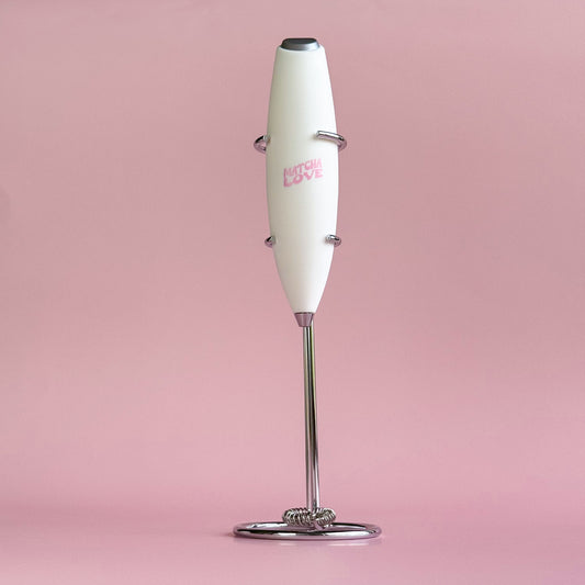 Electric frother, White