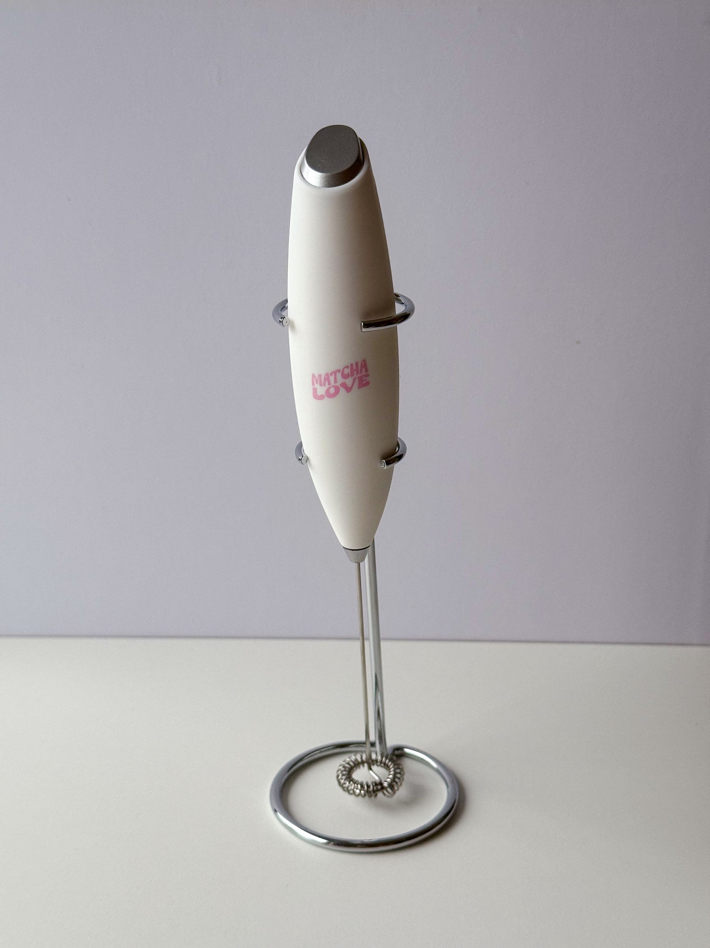 Electric frother, White