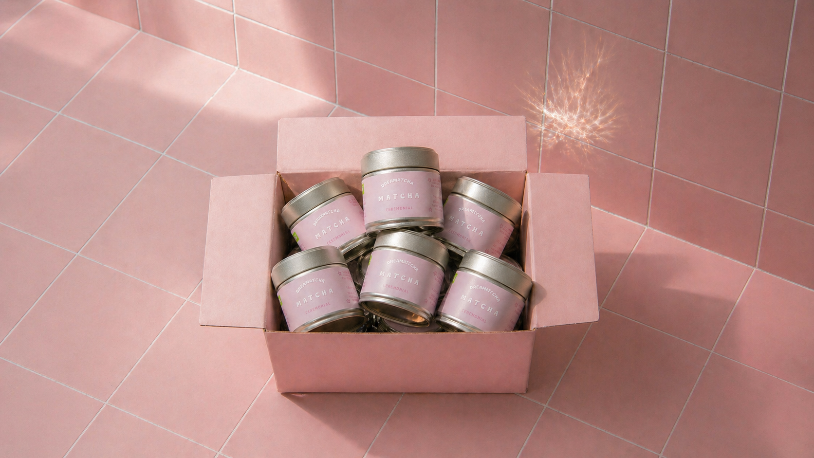 box of ceremonial dreamatcha matcha